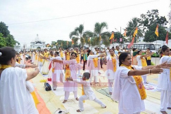 Northeast Tripura kicks off 3rd World Yoga Day celebration